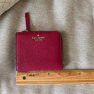 Kate Spade Small Leather Bi-Fold Wallet
